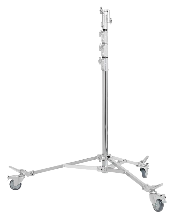 Manfrotto Avenger Junior Roller Stand With Low Base Chrome Steel